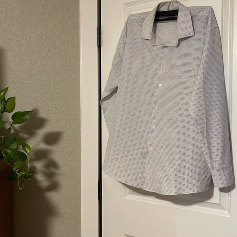 Jones New York Slim Fit Mens Dress Shirt XL (17-171/2)